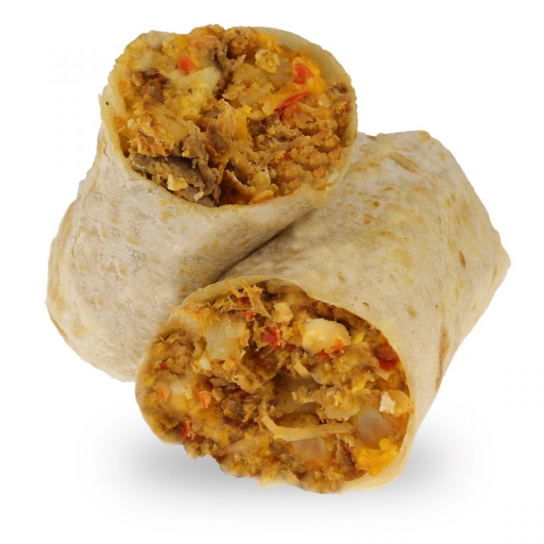 G- Machaca, Cheese, Potatoes & Eggs – Viva Burrito